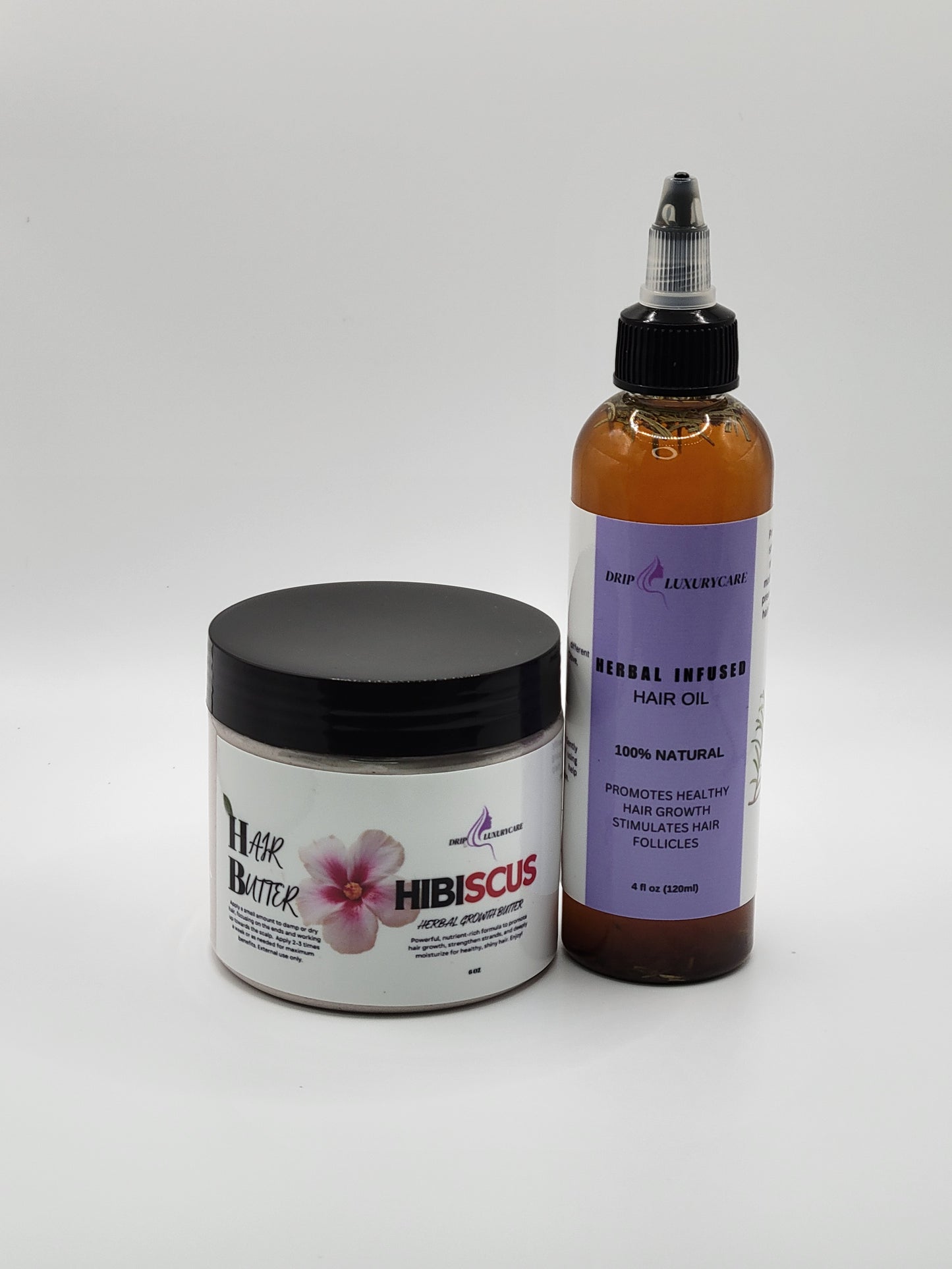 GROWTH POWER DUO HERBAL OIL & HIBISCUS BUTTER BUNDLE
